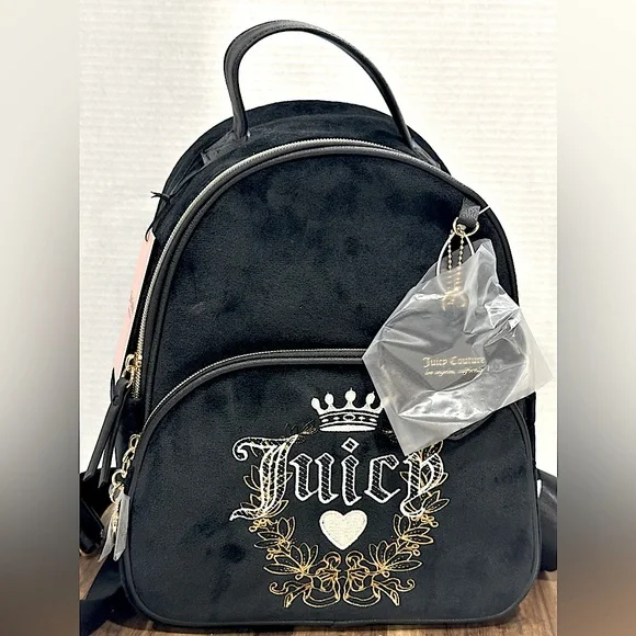 Juicy Couture | Bags | Juicy Couture Black Liquorice Velour  display picture 1